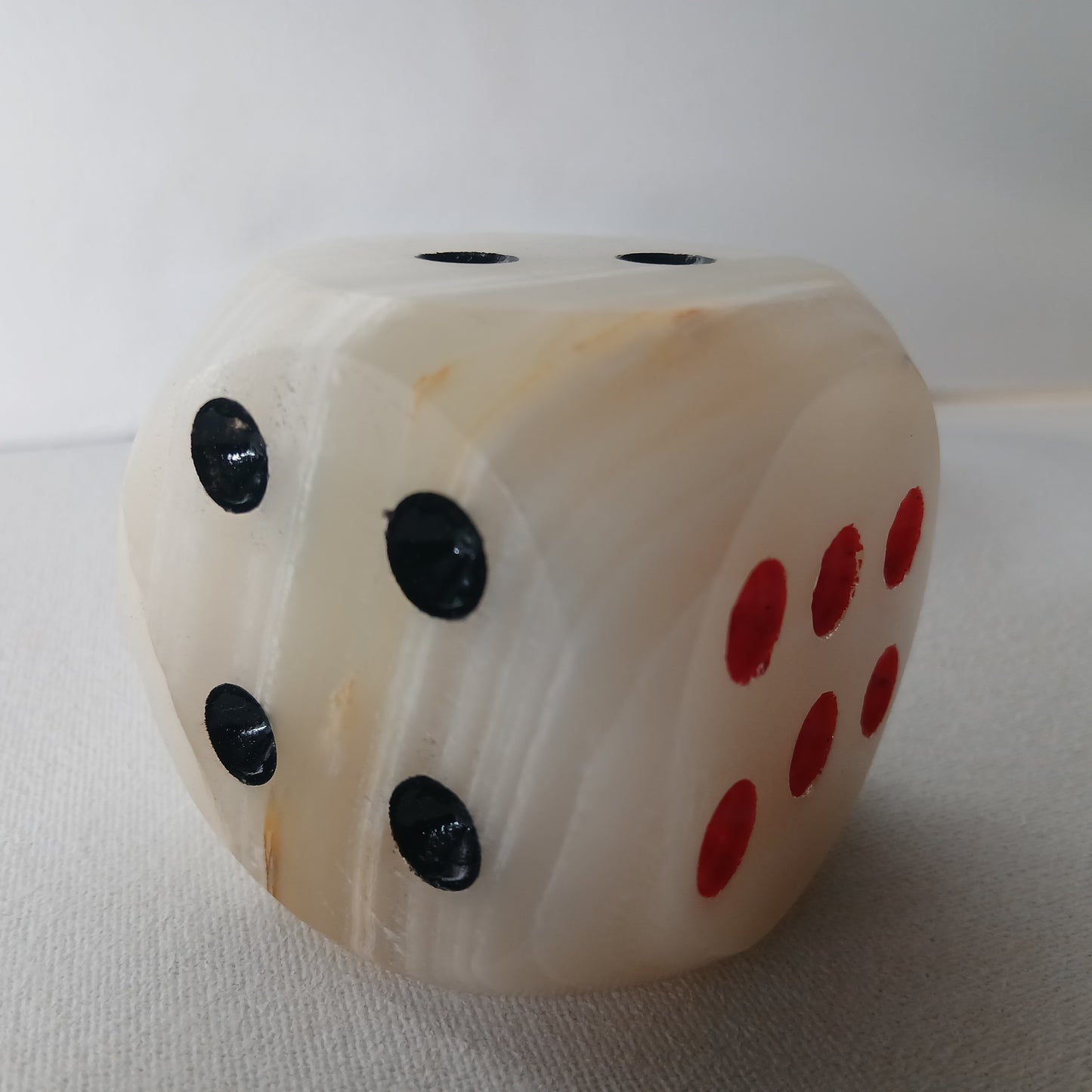 Onyx Dice Original Marble Stone Paperweight Luxury Decor