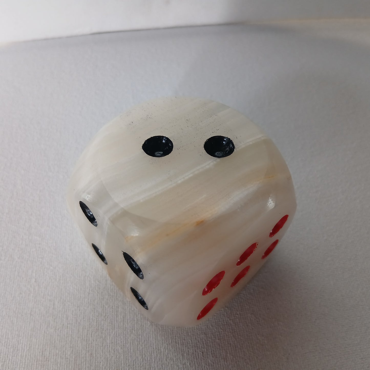 Onyx Dice Original Marble Stone Paperweight Luxury Decor