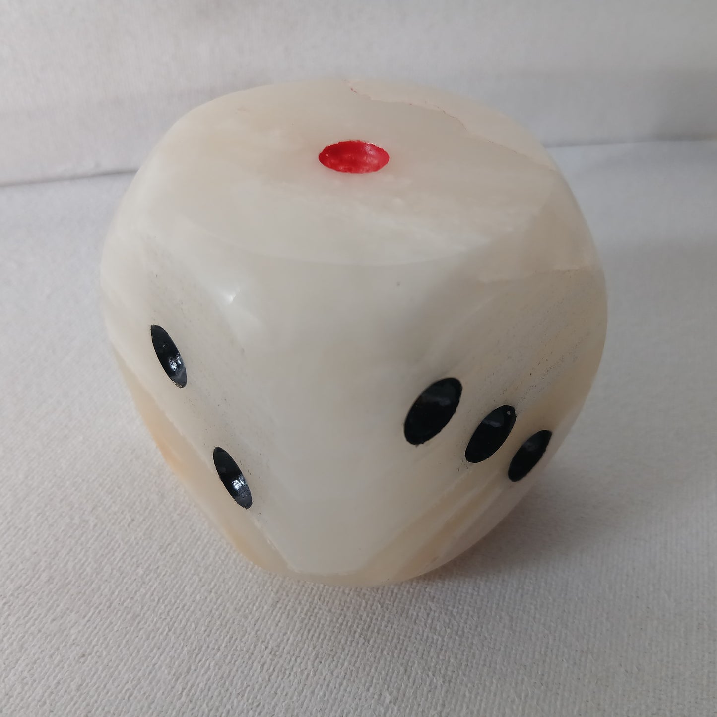 Onyx Dice Original Marble Stone Paperweight Luxury Decor