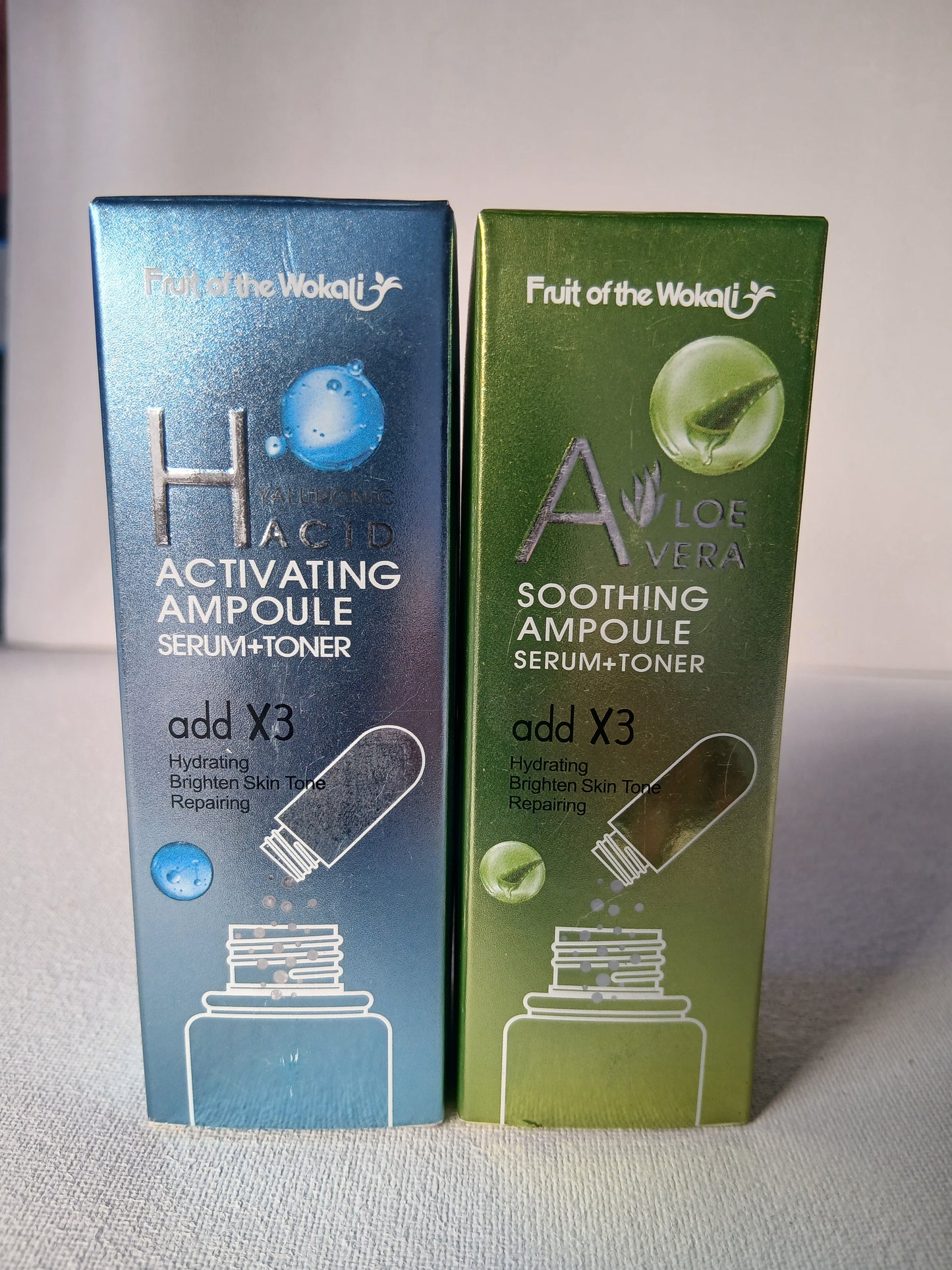 YEIRA Soothing Ampoule Serum + Toner – Hydrating & Brightening Dual Treatment
