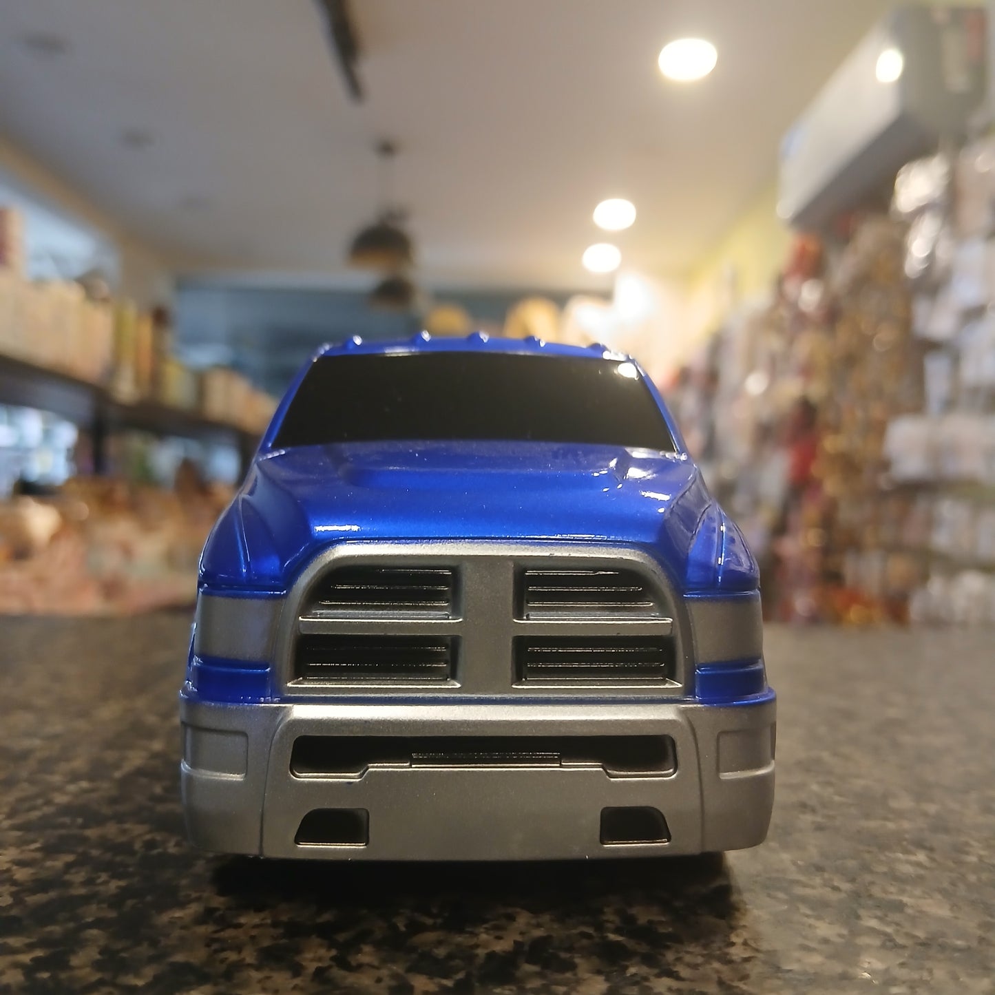 Little Blue Truck Toy – Die-Cast Pull Back Car for Kids