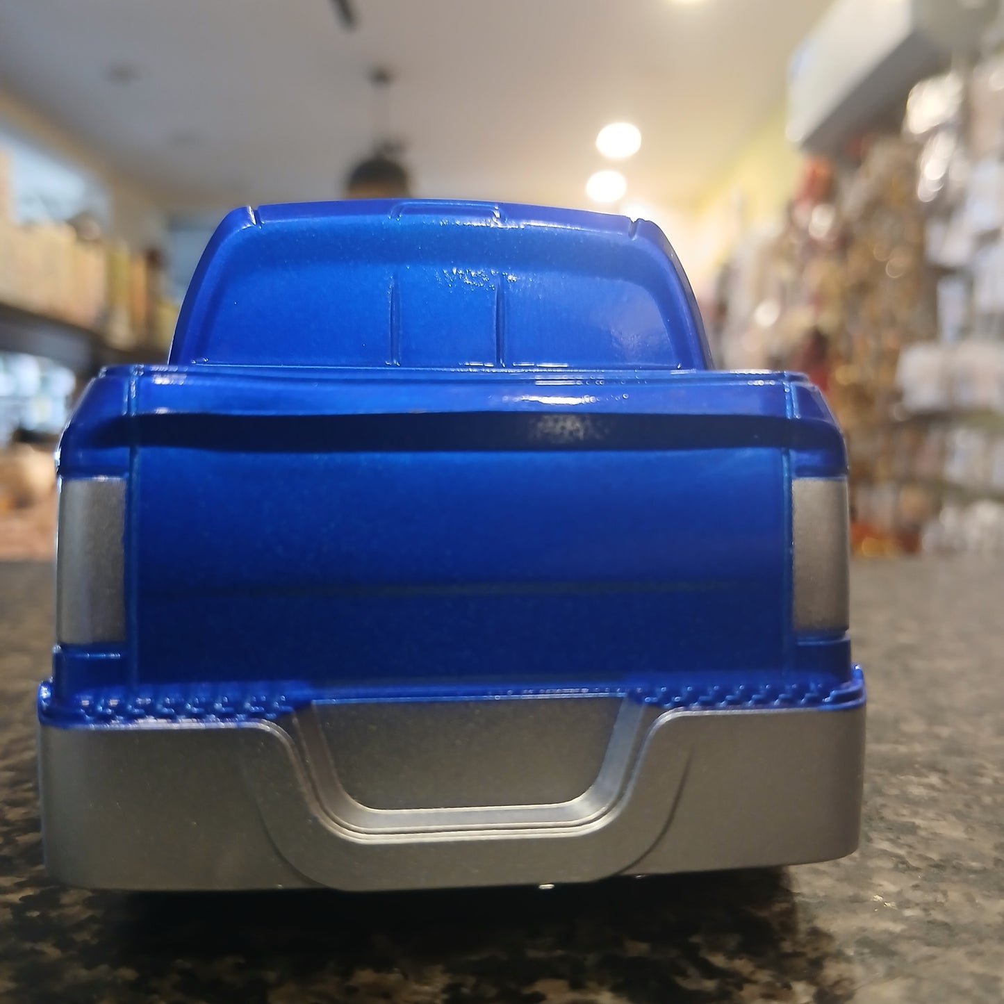 Little Blue Truck Toy – Die-Cast Pull Back Car for Kids