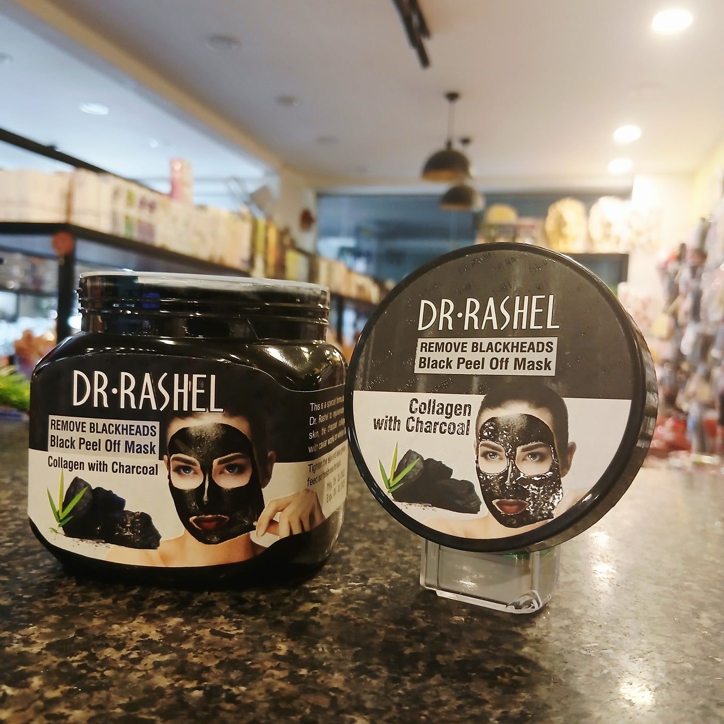 Dr. Rashel Bamboo Charcoal Peel-Off Mask – Deep Cleansing Blackhead Remover (120g)