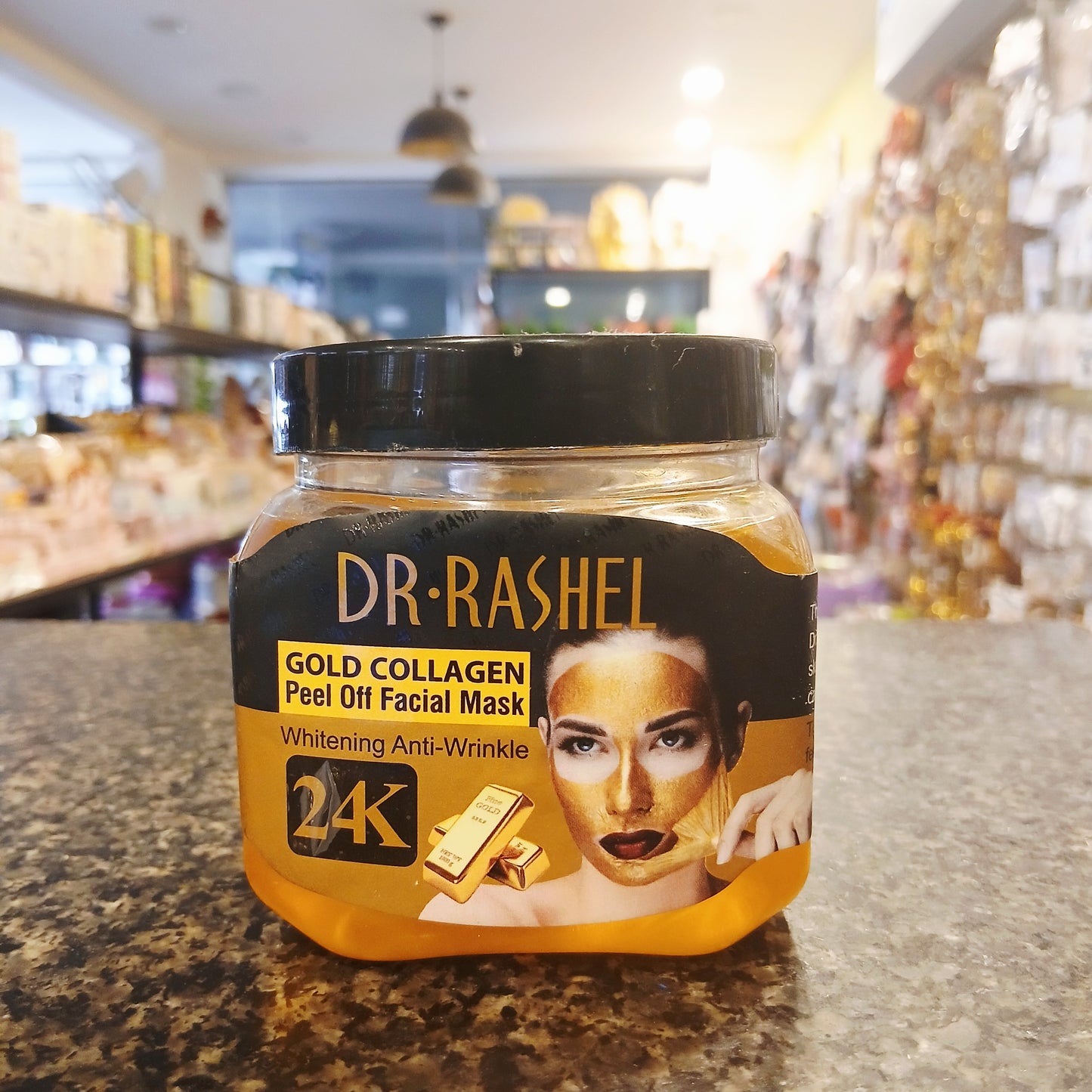 Dr. Rashel Gold Collagen Peel-Off Mask – Whitening & Anti-Wrinkle Treatment