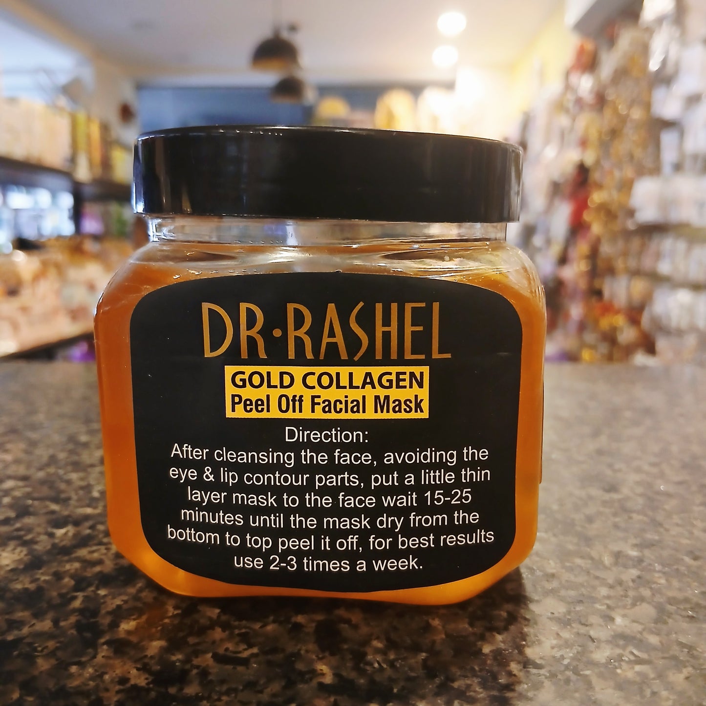 Dr. Rashel Gold Collagen Peel-Off Mask – Whitening & Anti-Wrinkle Treatment