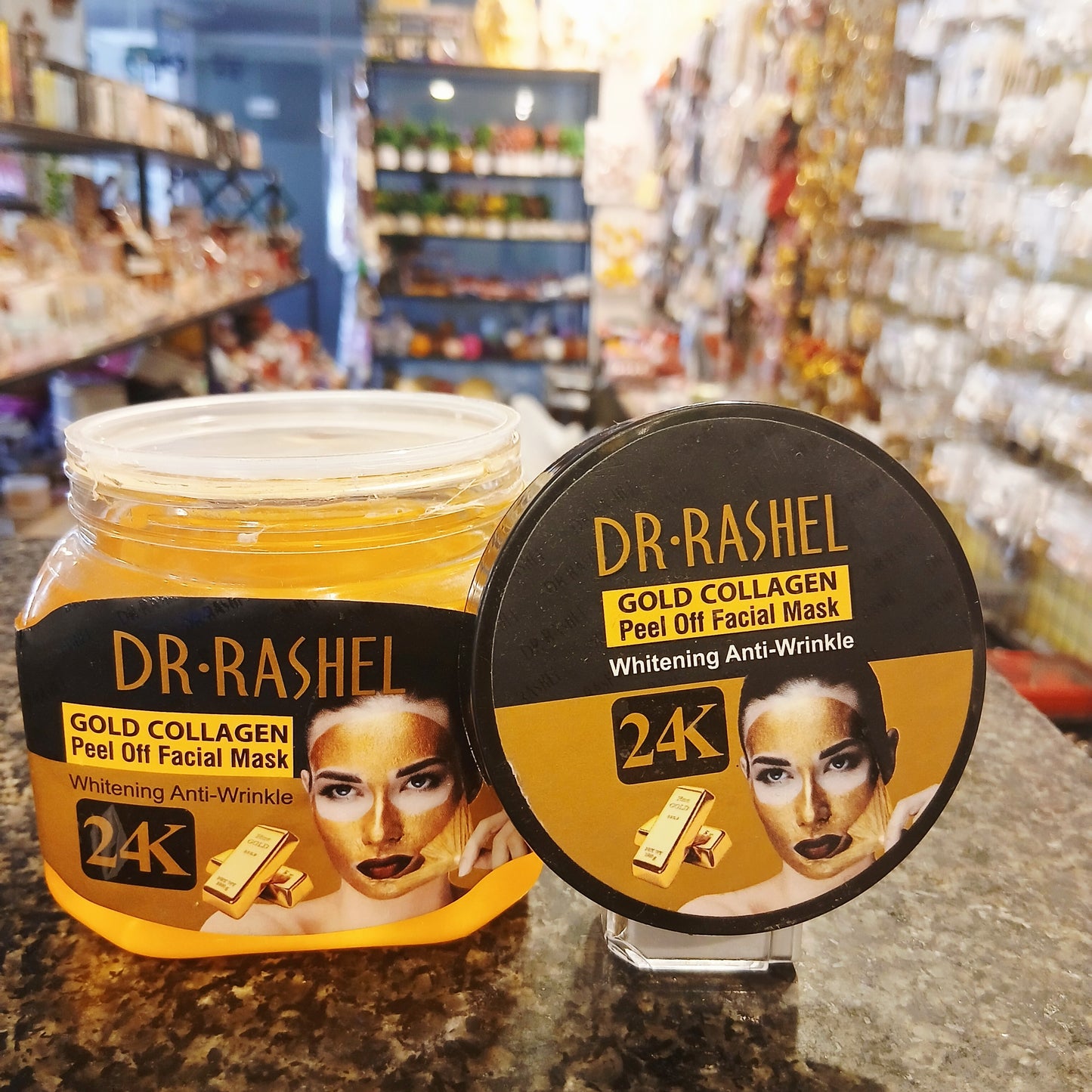 Dr. Rashel Gold Collagen Peel-Off Mask – Whitening & Anti-Wrinkle Treatment