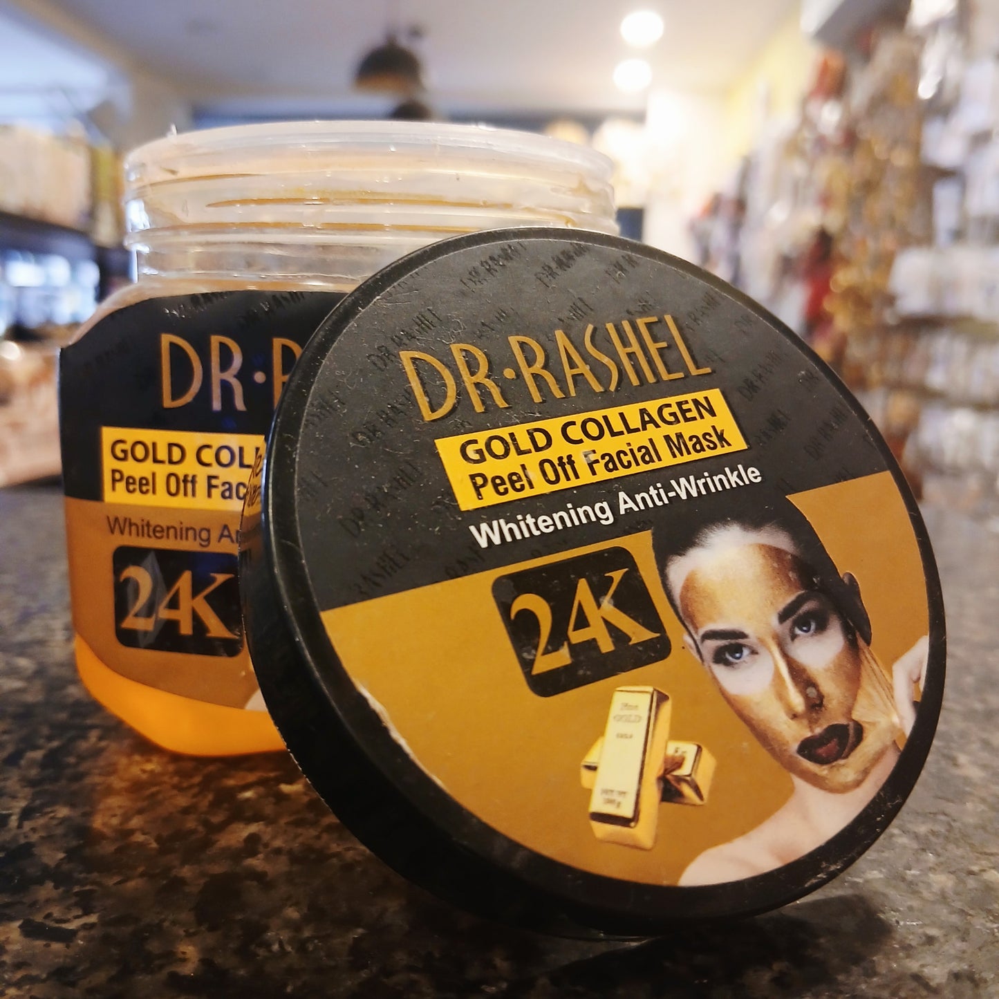 Dr. Rashel Gold Collagen Peel-Off Mask – Whitening & Anti-Wrinkle Treatment