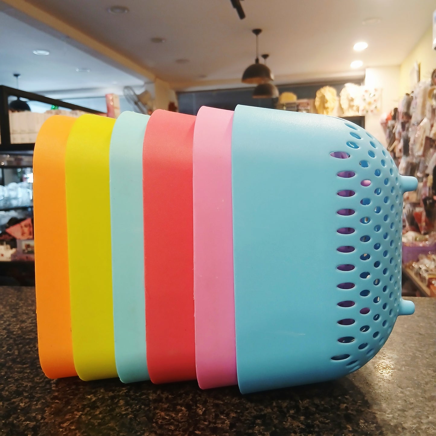 Classic Plastic Rice Washer – Multi-Colored Kitchen Essential