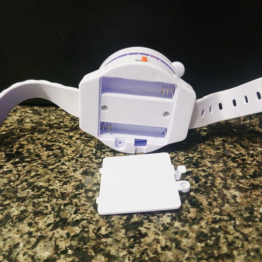 Smart Wearable Wrist Fan – Portable Watch-Style Hand Fan | USB Rechargeable, 3 Speeds, Lightweight & Hands-Free Cooling | Perfect for Travel, Office, Outdoor (Smart Cart Pakistan)