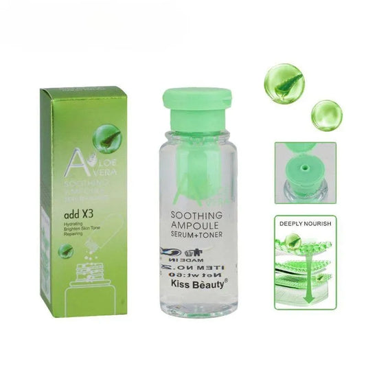 YEIRA Soothing Ampoule Serum + Toner – Hydrating & Brightening Dual Treatment