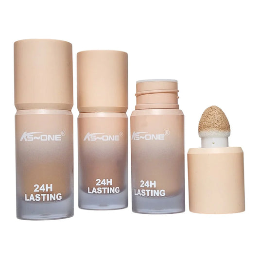 KS-ONE 24H Long Lasting Liquid Concealer & Blush – Dual-Ended Full Coverage & Flush