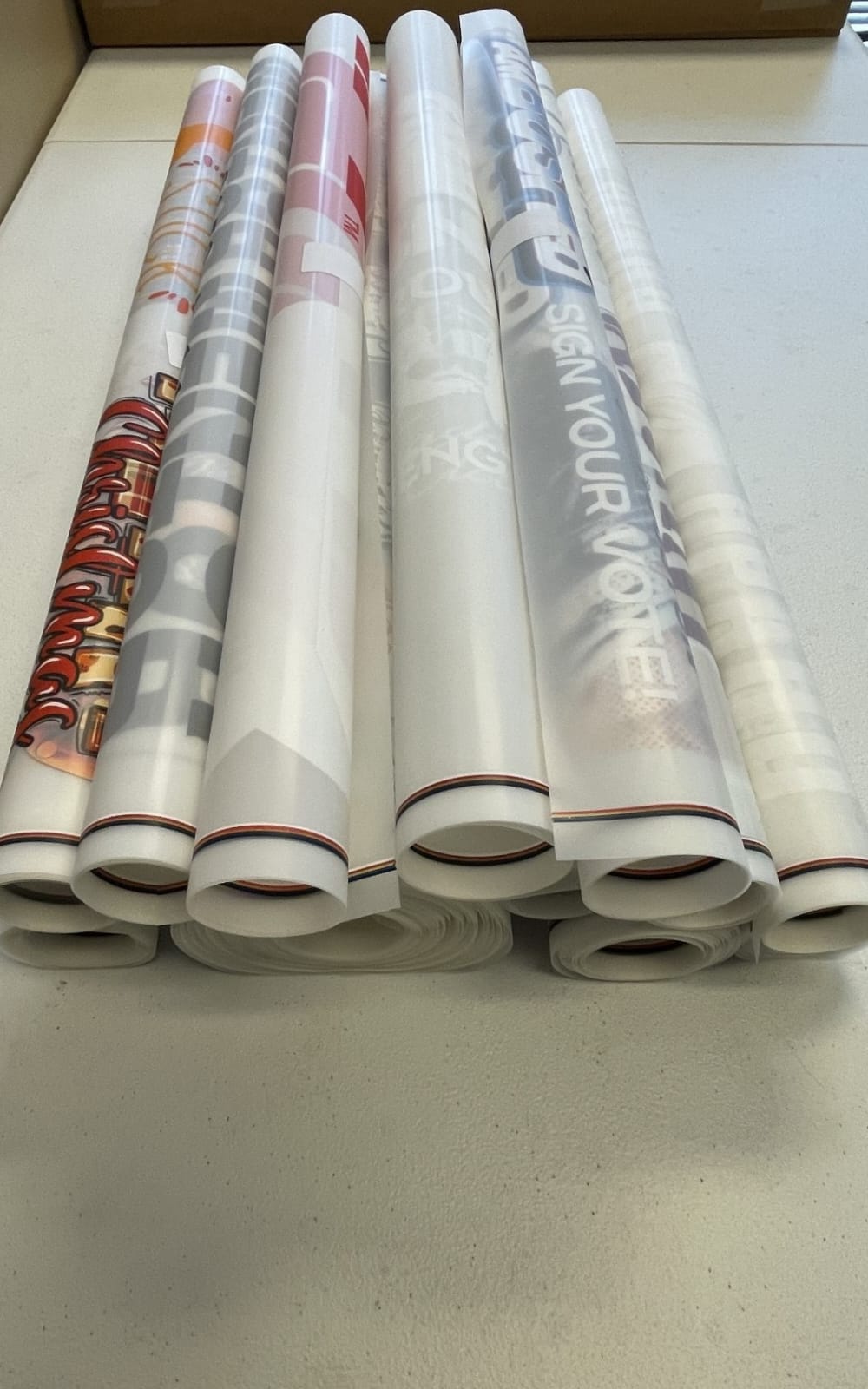 Vinyl Banner Rolls (Rolls Flex Printing)