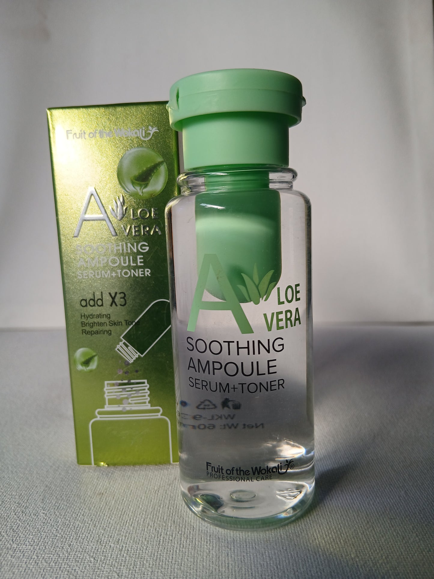 YEIRA Soothing Ampoule Serum + Toner – Hydrating & Brightening Dual Treatment