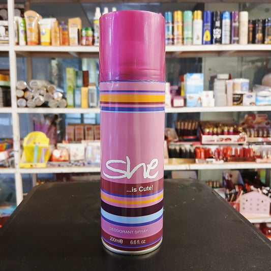 SHE Perfume Body Spray – Soft, Sweet & Seductive