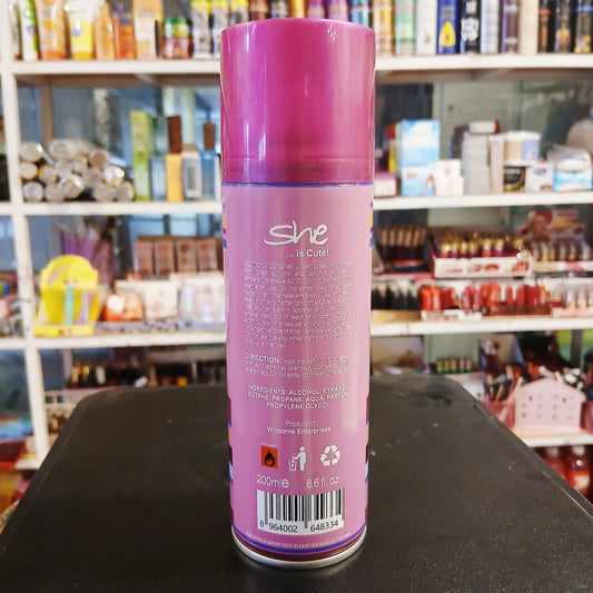 SHE Perfume Body Spray – Soft, Sweet & Seductive