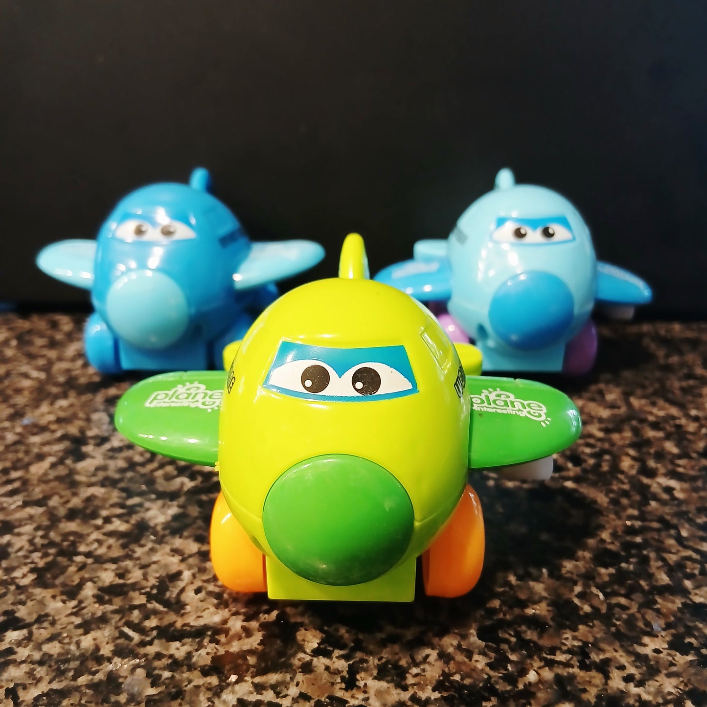 High Quality Airplane Toy jet plane with friction Pullback power for Kids