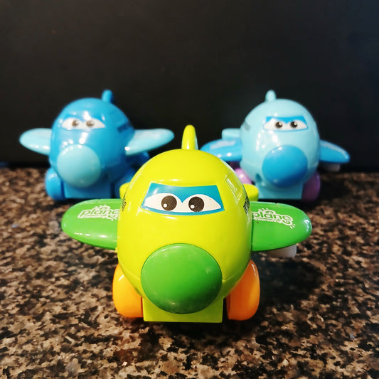 High Quality Airplane Toy jet plane with friction Pullback power for Kids