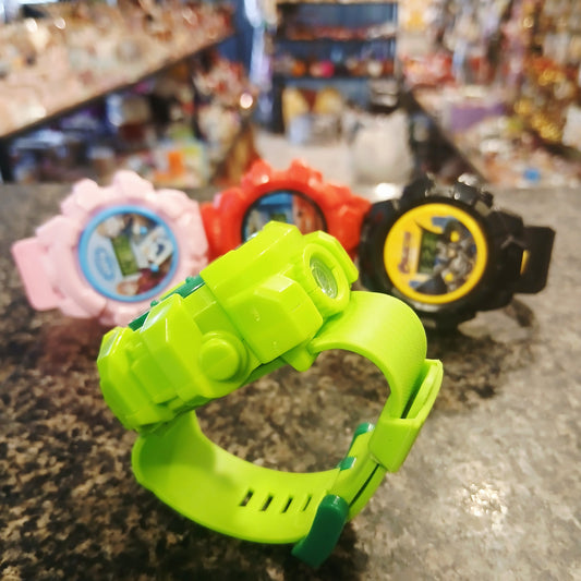 Kids' Premium Green Sports Watch – Projector Beam, Durable & Fun Digital Timepiece for Boys & Girls