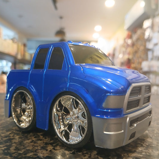 Little Blue Truck Toy – Die-Cast Pull Back Car for Kids