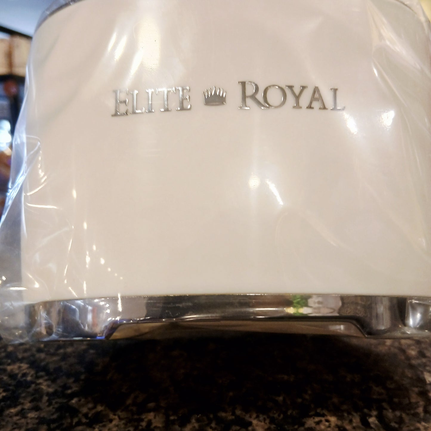 Elite Royal Bathroom Brush Holder – Silver Touch Luxury Organizer for Toilet Brushes