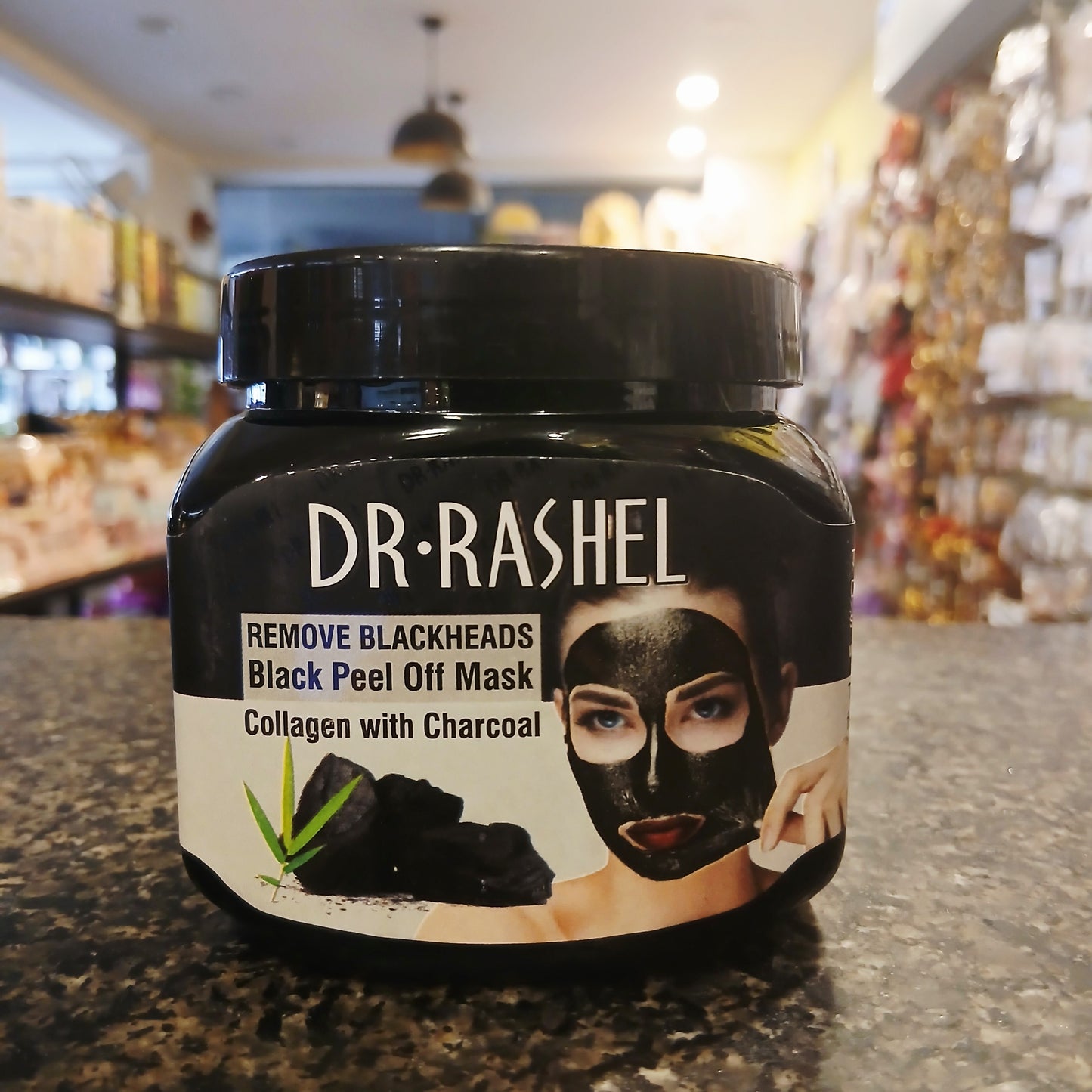 Dr. Rashel Bamboo Charcoal Peel-Off Mask – Deep Cleansing Blackhead Remover (120g)