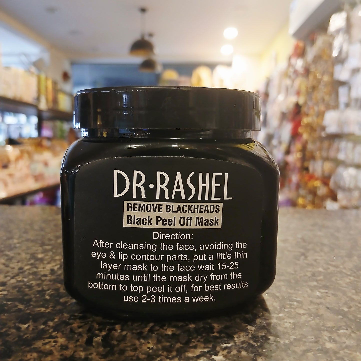 Dr. Rashel Bamboo Charcoal Peel-Off Mask – Deep Cleansing Blackhead Remover (120g)
