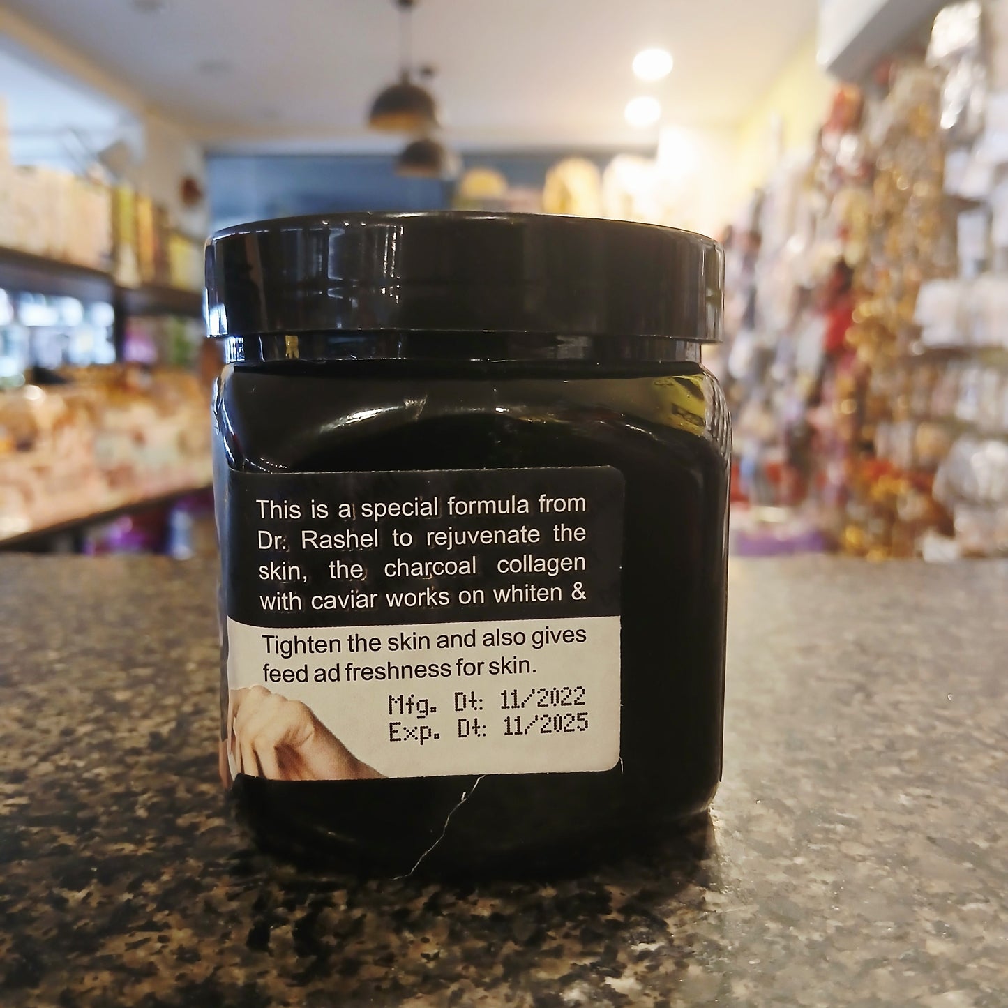 Dr. Rashel Bamboo Charcoal Peel-Off Mask – Deep Cleansing Blackhead Remover (120g)