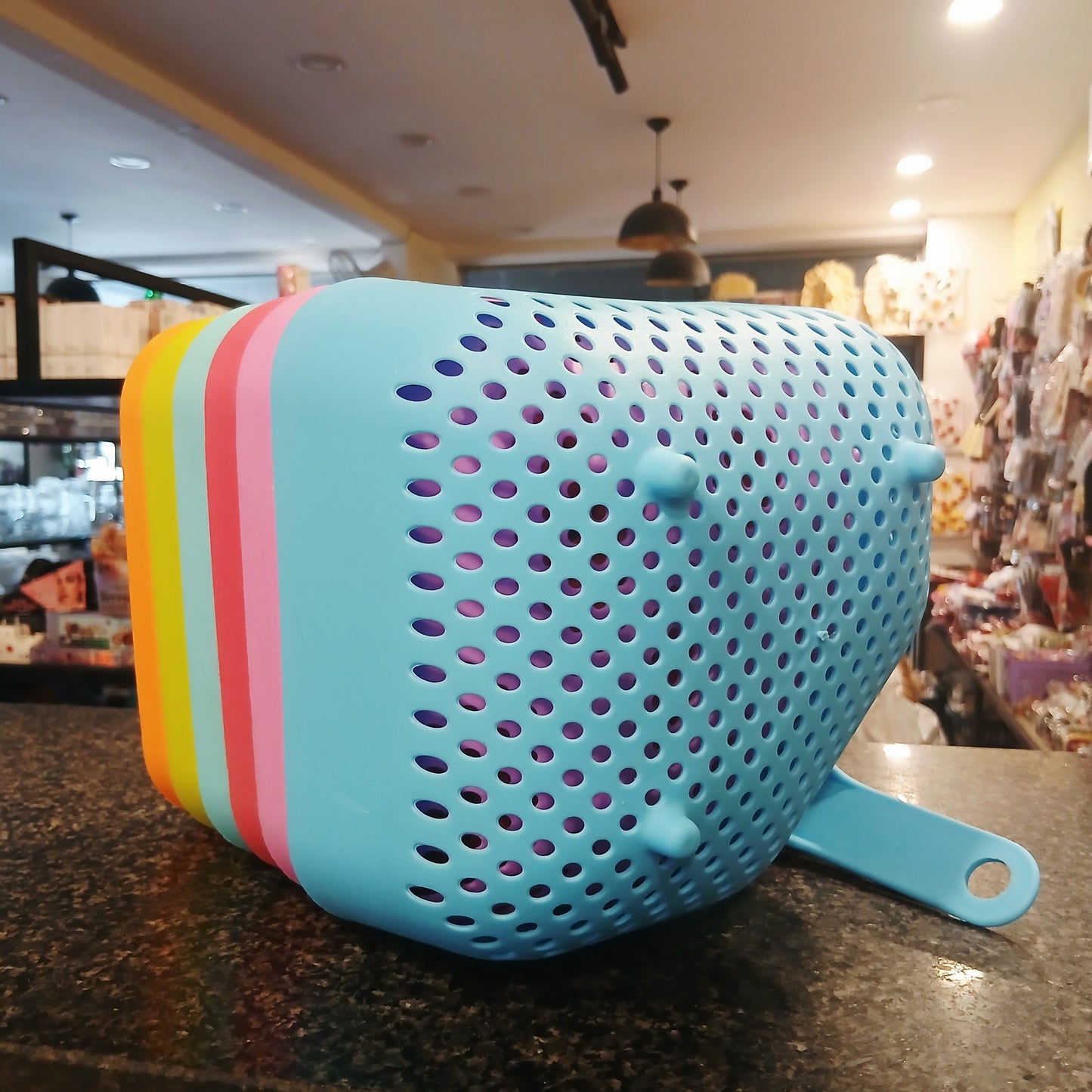 Classic Plastic Rice Washer – Multi-Colored Kitchen Essential