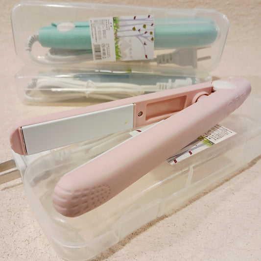 Glide & Go Mini Hair Straightener – Compact, Dual Voltage Travel Iron