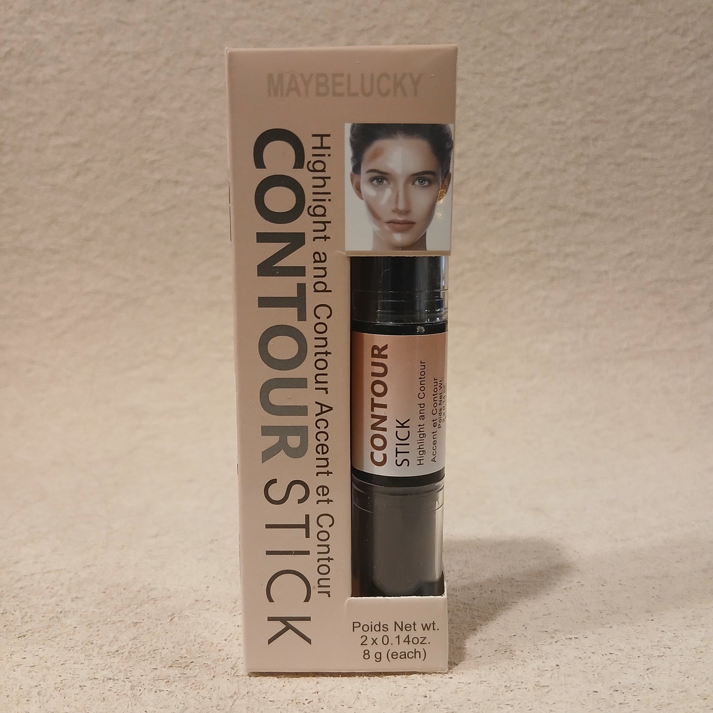 Sculpt & Glow 2-in-1 Contour Stick – Highlight + Concealer Cream Stick for Face Accenting