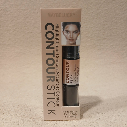 Sculpt & Glow 2-in-1 Contour Stick – Highlight + Concealer Cream Stick for Face Accenting