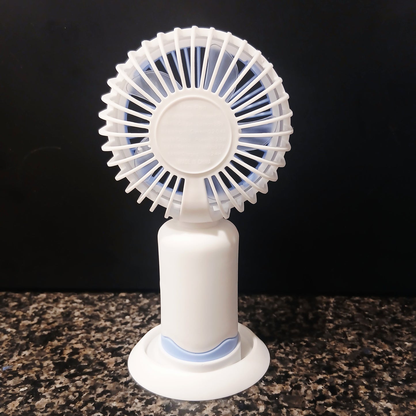 Portable Mini Hand Fan – USB Rechargeable, Personal Cooling Fan with Built-in Cable | Pocket-Sized Fan for Office, Travel, Home | Fast Charging & Lightweight (Smart Cart Pakistan)
