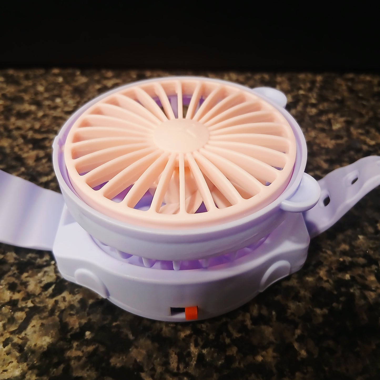 Smart Wearable Wrist Fan – Portable Watch-Style Hand Fan | USB Rechargeable, 3 Speeds, Lightweight & Hands-Free Cooling | Perfect for Travel, Office, Outdoor (Smart Cart Pakistan)