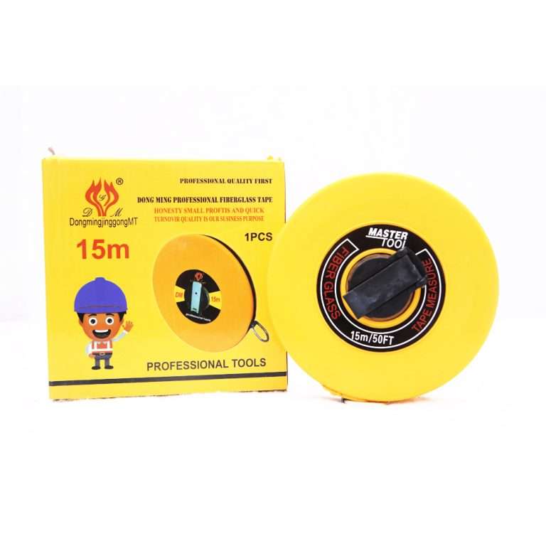 Professional Fiberglass Measuring Tape – 15m