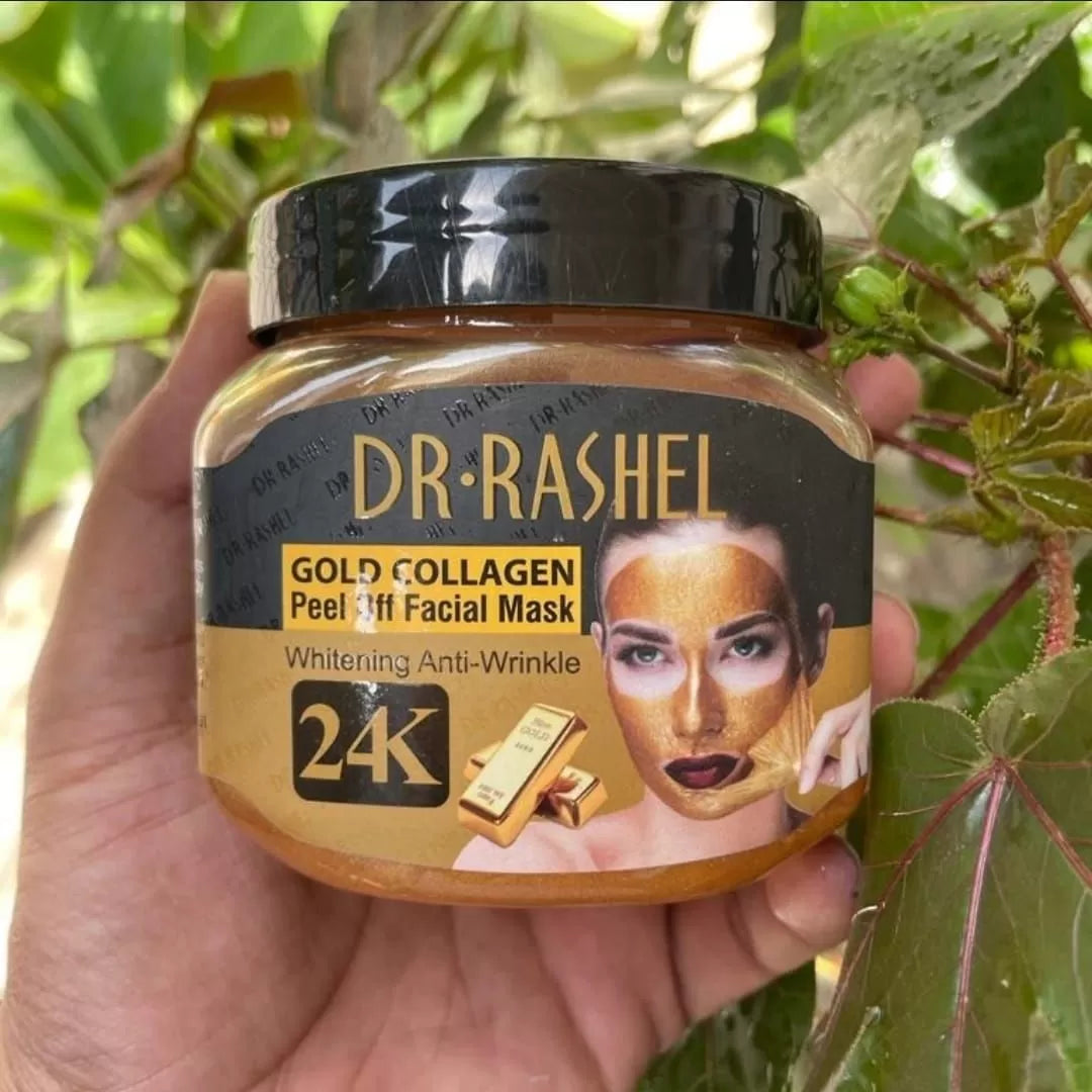 Dr. Rashel Gold Collagen Peel-Off Mask – Whitening & Anti-Wrinkle Treatment