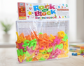 Rock The Block Multicolour Intelligence Pin Board