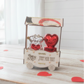 "Just For You" Romantic Wooden Carriage Keepsake