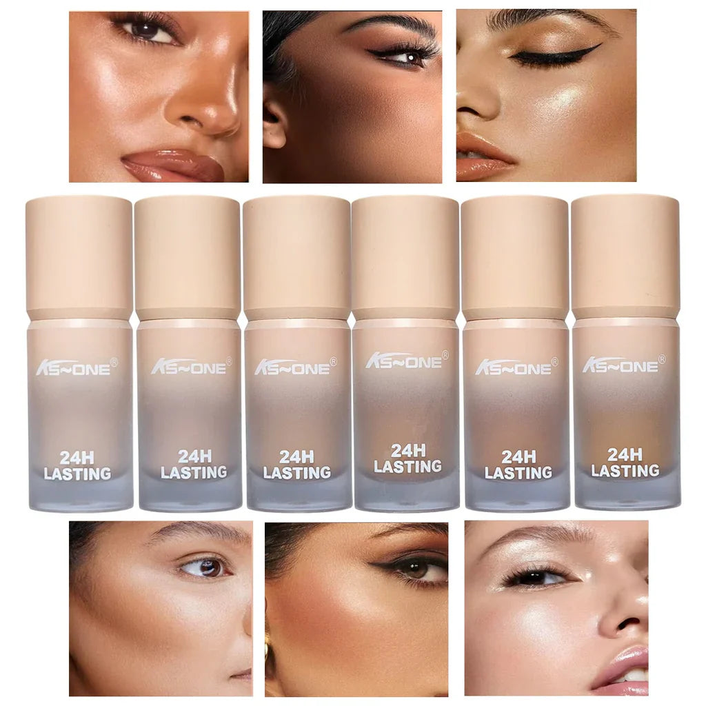 KS-ONE 24H Long Lasting Liquid Concealer & Blush – Dual-Ended Full Coverage & Flush