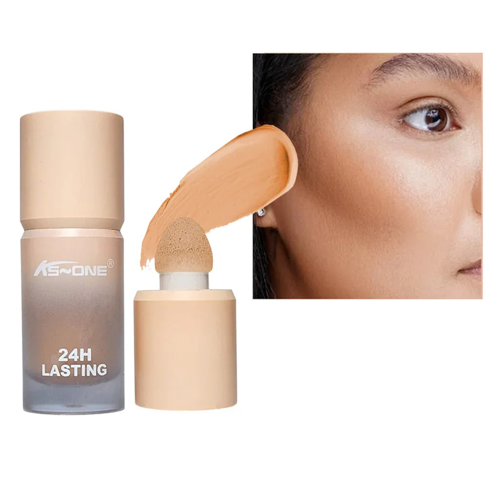KS-ONE 24H Long Lasting Liquid Concealer & Blush – Dual-Ended Full Coverage & Flush
