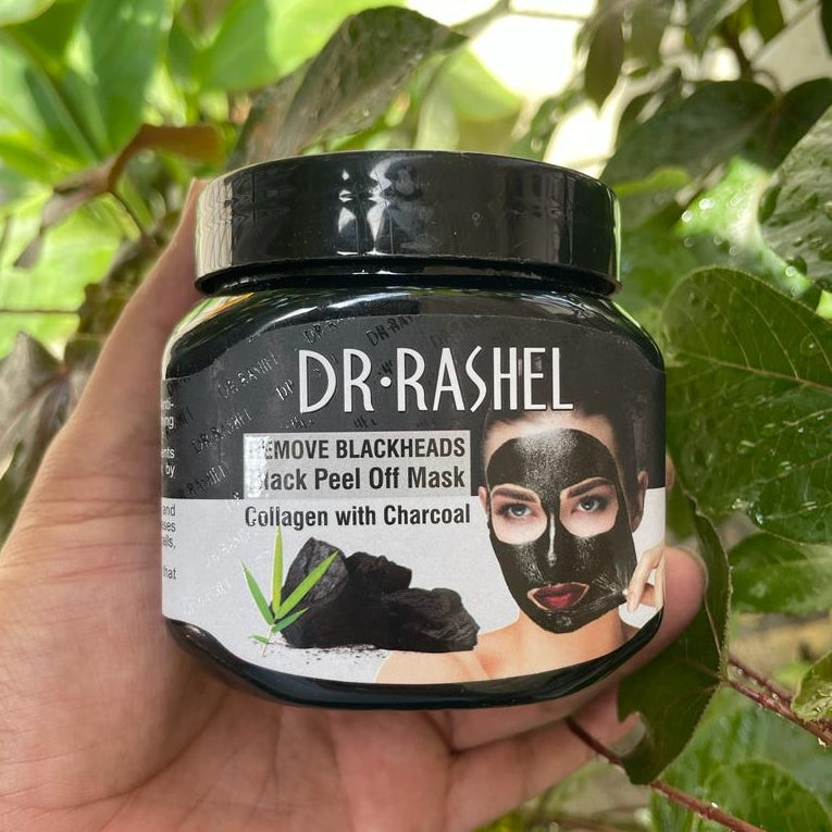 Dr. Rashel Bamboo Charcoal Peel-Off Mask – Deep Cleansing Blackhead Remover (120g)