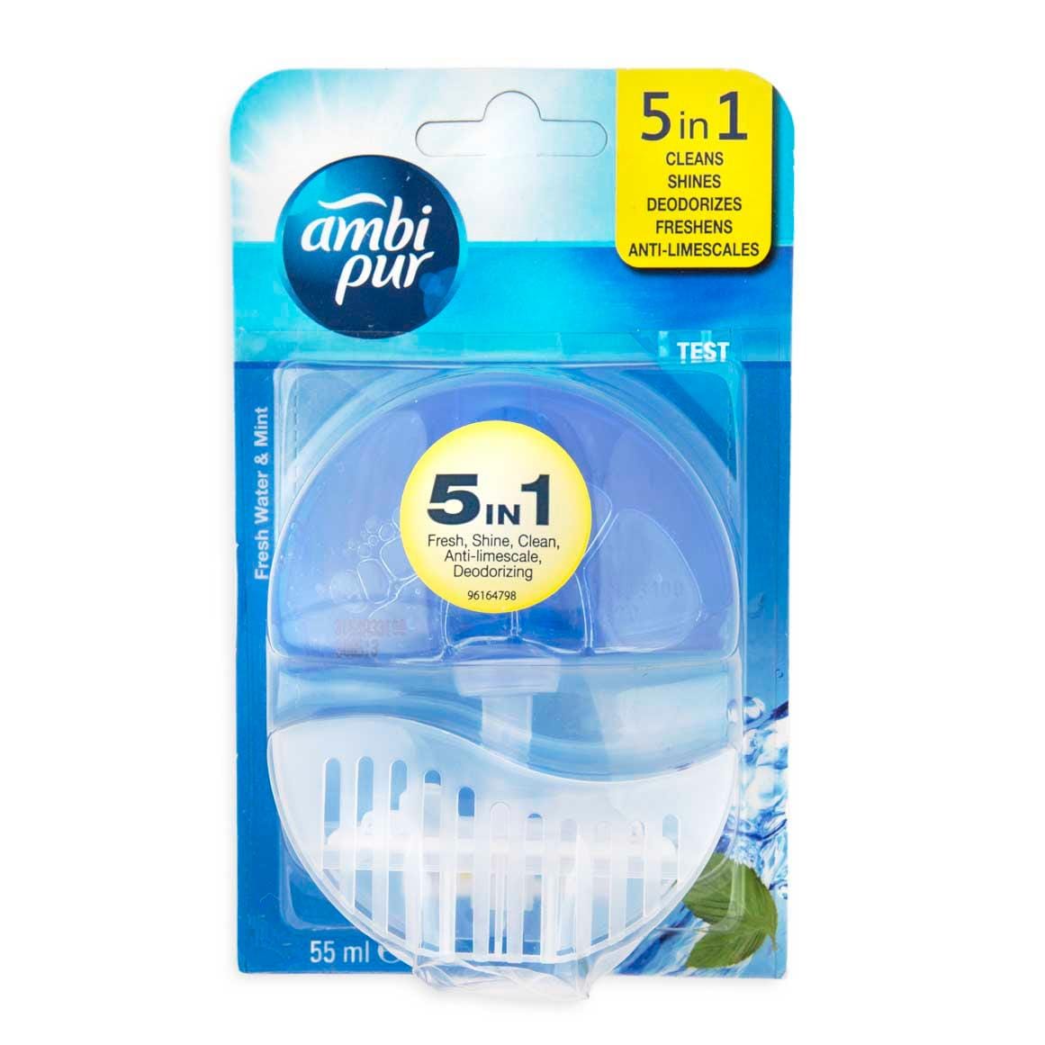 Ambi Pur 5-in-1 Toilet Rim Block