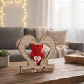 Heart-Arched Dolphin &amp; Teddy Gift Display
