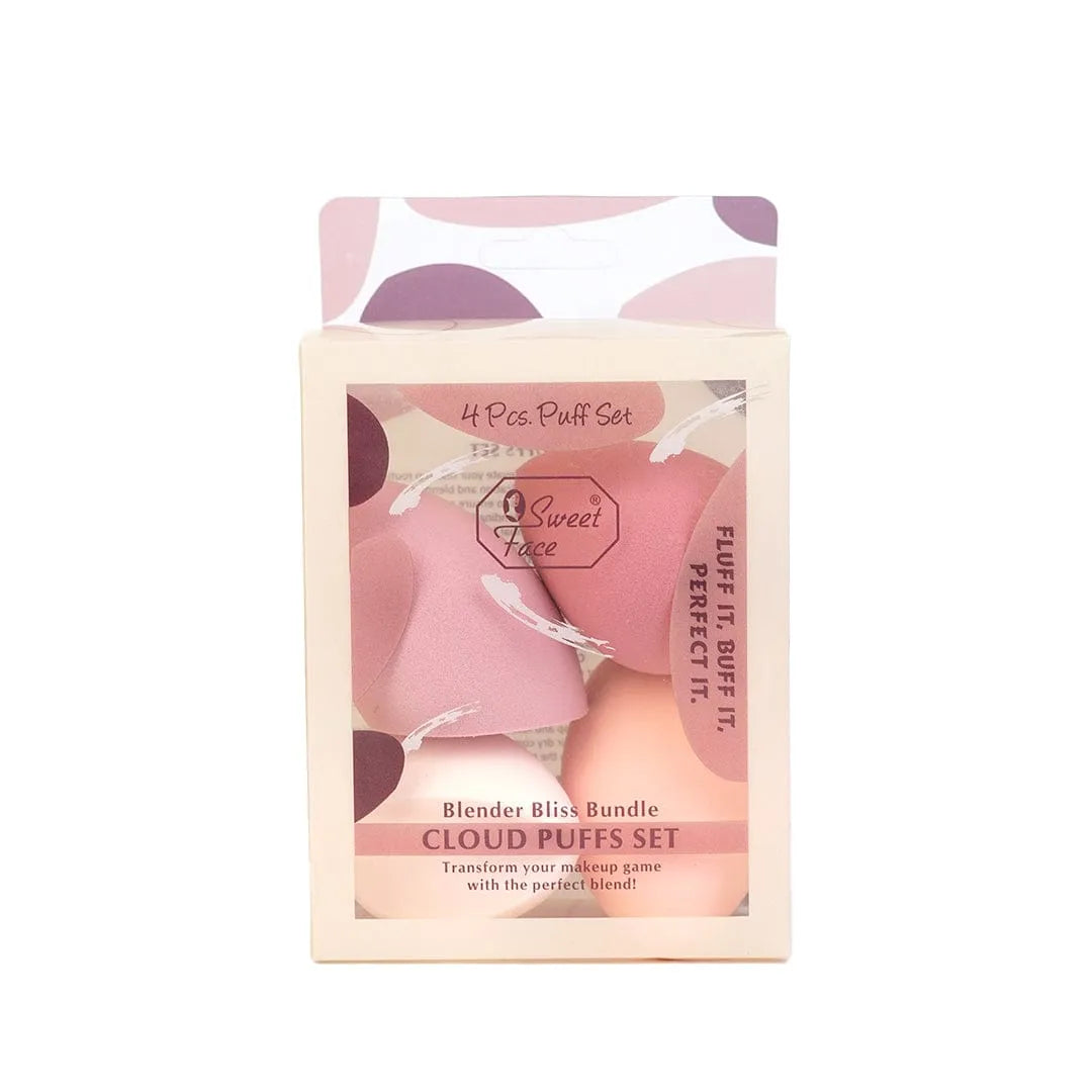 4pcs Sweet Face Blender Bliss Bundle: Cloud Puffs Set