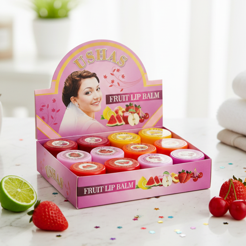 USHAS Fruit Lip Balm 4pcs