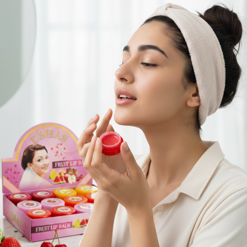 USHAS Fruit Lip Balm 4pcs