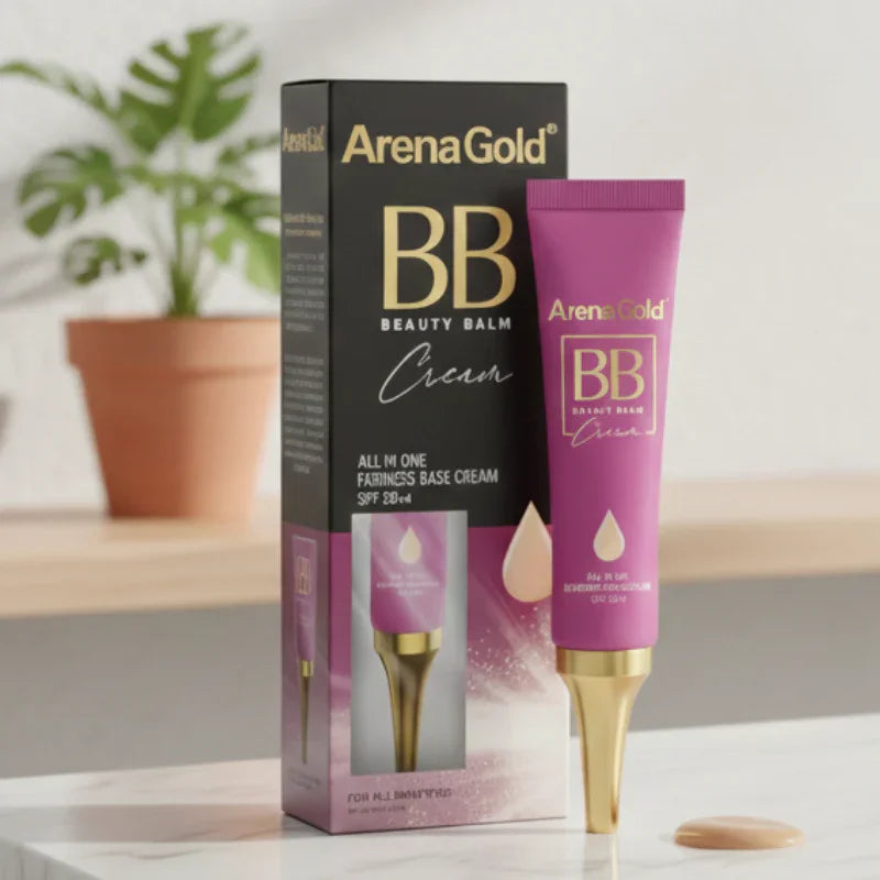Arena Gold BB Beauty Balm Cream , All in one fairness base cream