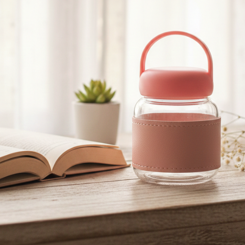 Premium Mini Glass Storage Bottle – Stylish & Durable Small Container