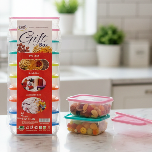 Rainbow Collection 10-Piece Airtight Food Storage Set – Colorful Kitchen Containers