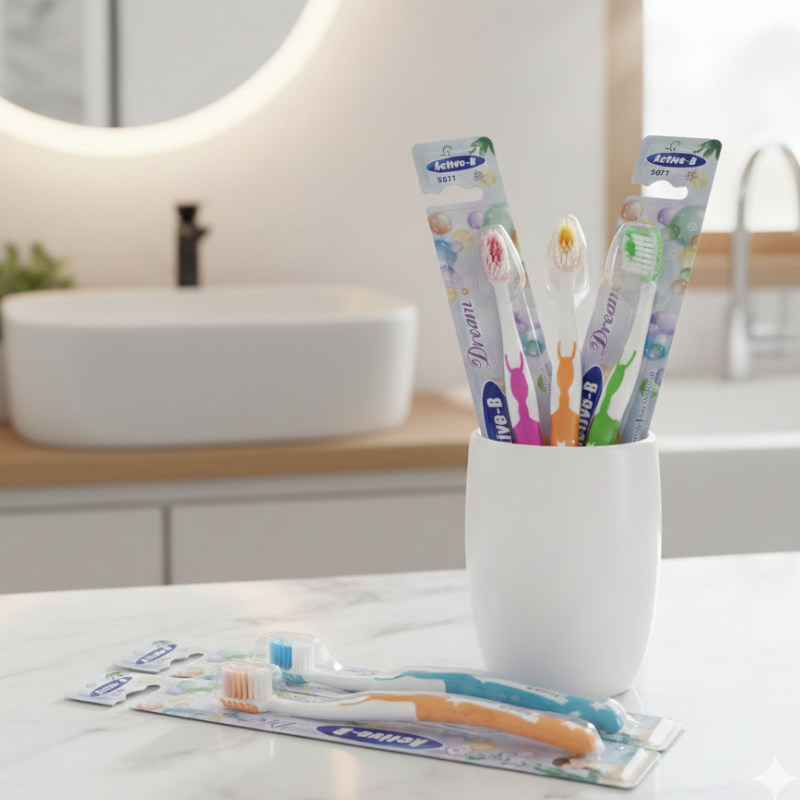 Active-B Soft Toothbrush pcs of 4 packs