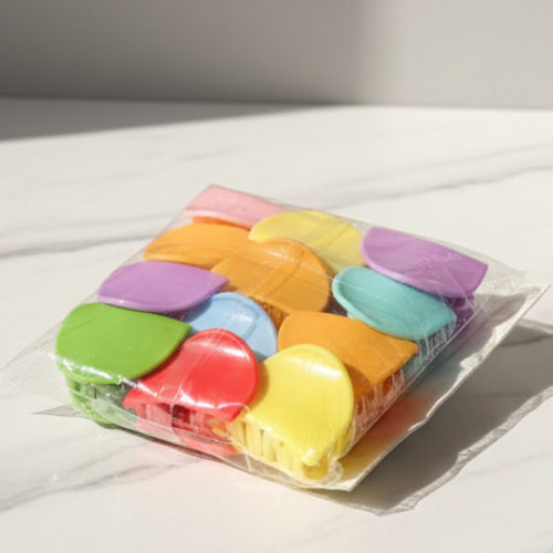 Carbon Matte Pastel Claw Clip Set